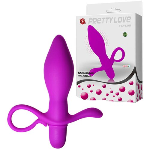  Analni vibrator Taylor, 13.3cm, Ljubičasti Slike