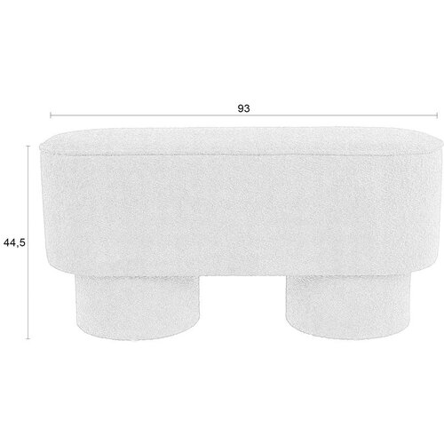White Label Zelena klop iz tkanine boucl&amp;eacute; Marcos &amp;ndash; Slike