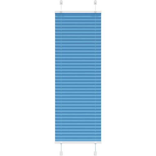 vidaXL Plisirana zavjesa Plava 40x150 cm &Scaron;irina tkanine 39 4 cm Poliester - Plava 40 x 150 cm Cijene