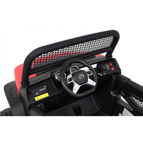  Licenciran avto na akumulator Mercedes BENZ UNIMOG - rdeč Slike