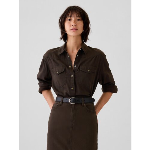 GAP Denim cropped shirt Western - Women's Cene