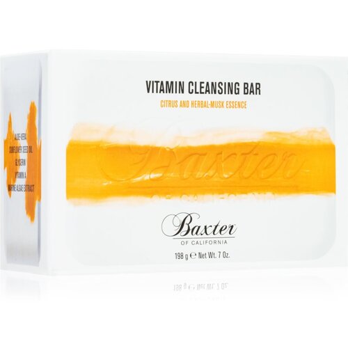 Baxter Of California Vitamin Cleansing Bar Citrus and Herbal-Musk hranilno tekoče milo 198 g Slike