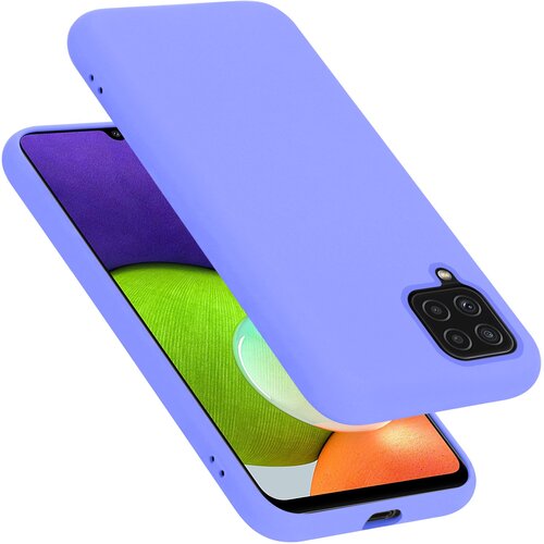 Cadorabo Ohi&scaron;je, združljiv s Samsungom v tekoči lahki vijolični barvi - za&scaron;čitni pokrov iz fleksibilnega silikona TPU, (20596690) Cene