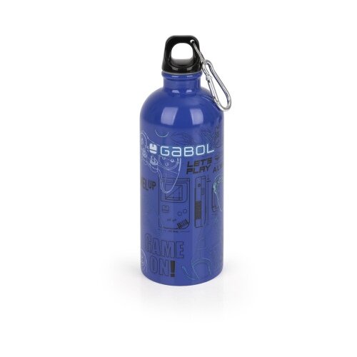 Gabol Aluminijumska boca za vodu sa zakačkom 7x21 cm 600ml Gaming ( 16ADG236648 ) Slike