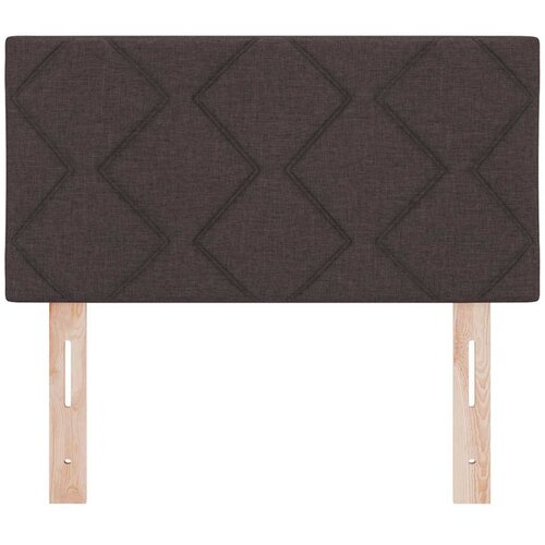  LED glava kreveta Smeđa 80 cm tkanina Slike