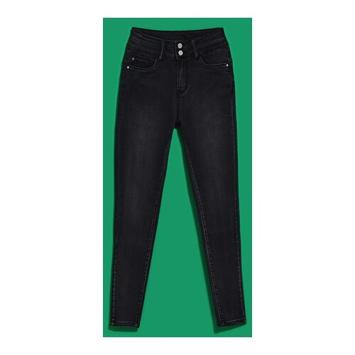 Moodo WOMEN'S JEANS L-JE-JE-4021 GRAPHITE Cene