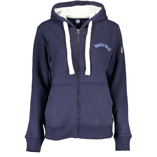 North Sails WOMEN&amp;amp;#39;S BLUE ZIPPED SWEATSHIRT Slike