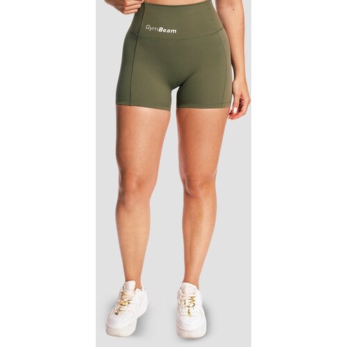 GymBeam Ženski šorc Combat Olive Grey Cene