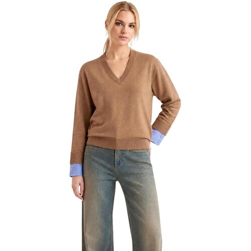 Liu Jo Puloverji SWEATER WF6453 MA16R Bež Slike