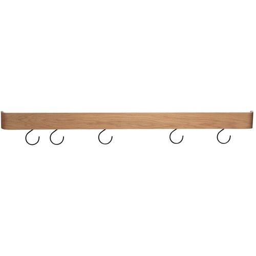 DAN-FORM Denmark Stenski obe&amp;scaron;alnik v hrastovem dekorju v svetli naravni barvi s polico Protopia &amp;ndash; Slike