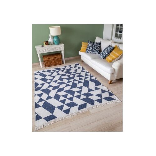 Conceptum Hypnose tepih staza (80x150) 22992A white blue Slike