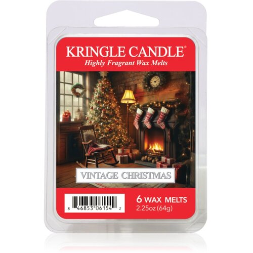 Kringle Candle Vintage Christmas vosek za aroma lučko 64 g Cene