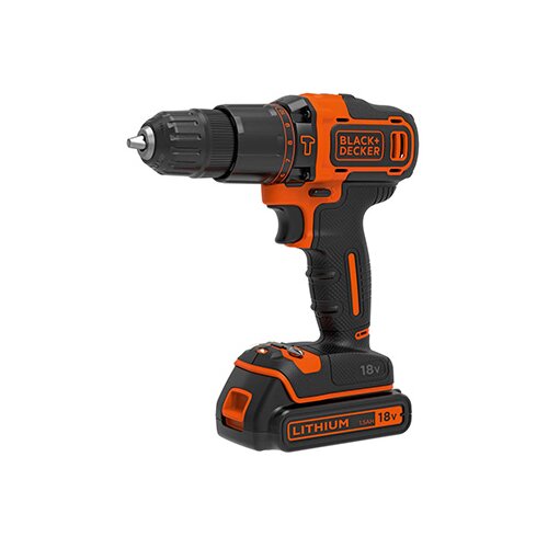 Black &amp;amp; Decker Akumulatorski vrtalnik BDCHD18KB, 18 V 400mA Slike