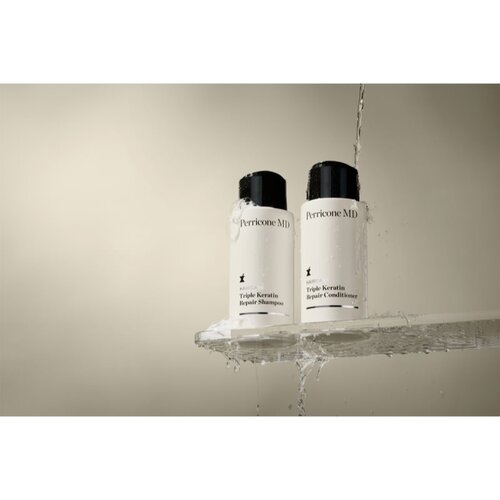 Perricone MD HAIRCARE Triple Keratin &amp;scaron;ampon za okrepitev las za suhe in krhke lase 300 ml Slike