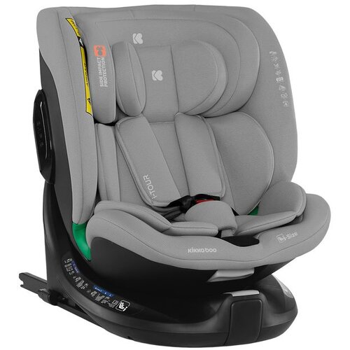 Kikka Boo auto sedište 40-150 cm I-Tour I-SIZE ISOFIX Light Grey Cene