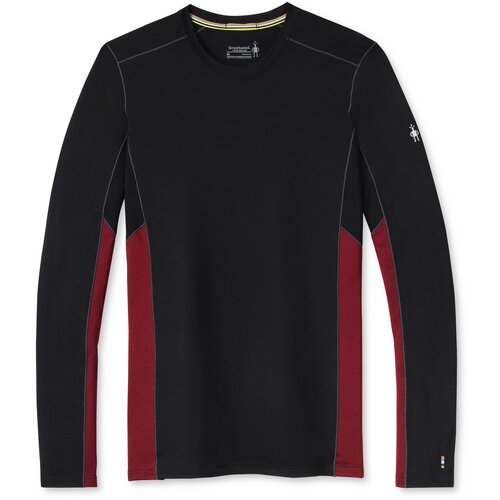 Smartwool Men's T-Shirt Merino Sport 150 Long Sleeve Crew Red/Black Cene
