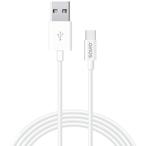 Savio CL-125 USB cable USB 2.0 1 m USB A USB C White Cijene