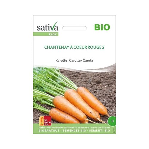 Sativa Ekološko korenje "Chantenay à coeur rouge 2" Cene