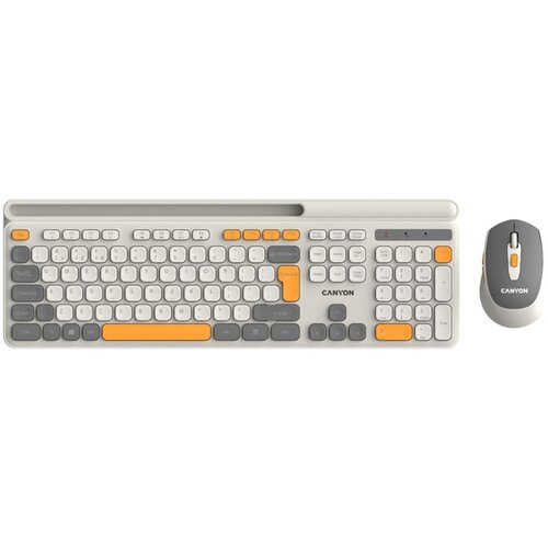 Canyon HSET-W5 EN/AD Keyboard+Mouse AAA+AA... Cijene