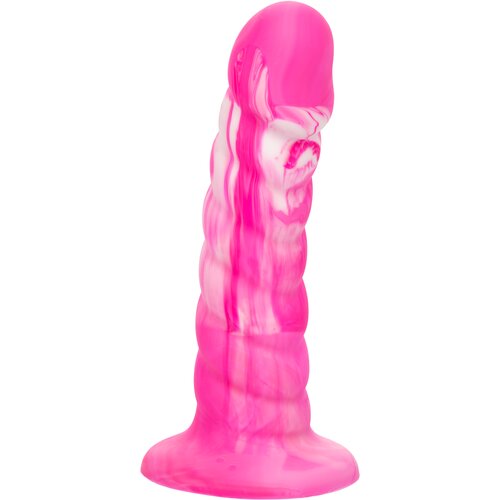 California Exotics Twisted Ribbed Probe Pink Cene
