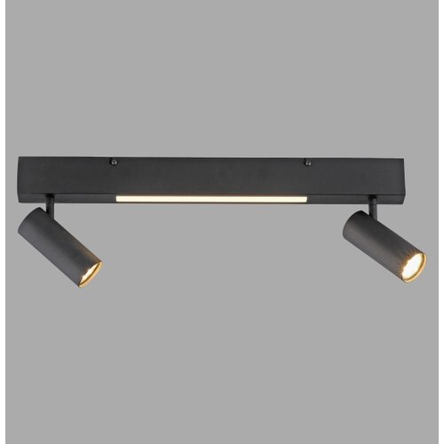 SCH&amp;Ouml;NER WOHNEN 11793-18 - LED spot svetlo DANTE 2xGU10/10W+LED/7,2W crna Slike