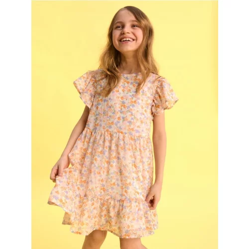 Sinsay haljina s cvjetnim uzorkom za djevojčice  6525C-MLC