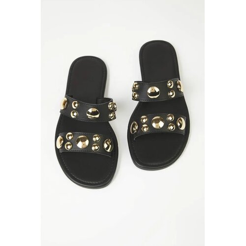 Trendyol Shoes ženske papuče Takss25Te00058, crne Cene