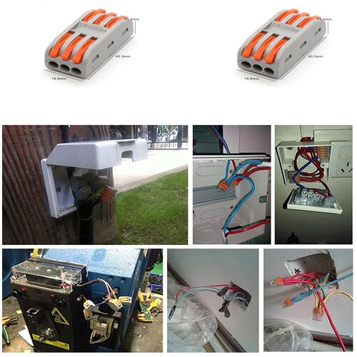 INF 3 v 3 izhodni kabel za hitro ožičenje Kompakten električni priključek, (21554181) Cene