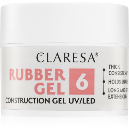Claresa Rubber Gel Construction Gel UV/LED gel lak za podaljševanje nohtov odtenek 06 12 g Cene