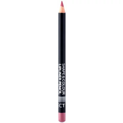 Affect Shape & Colour Lipliner Pencil črtalo za ustnice odtenek Foggy Pink 1,2 g