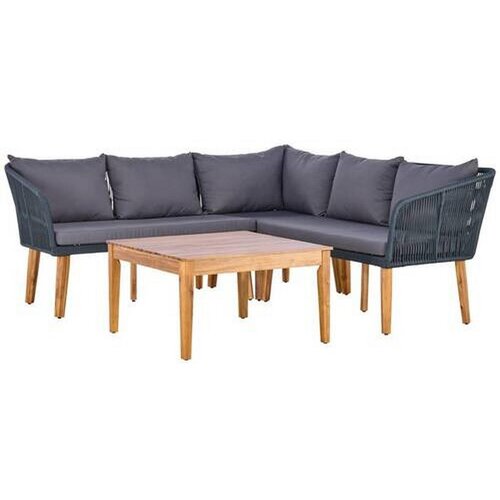 Lesnina-XXXL lounge garnitura trendy, barva akacije, antracit Cene