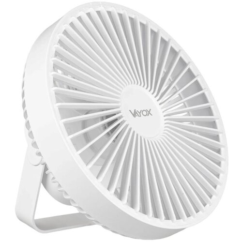  LED Punjivi stoni ventilator sa LED osvetljenjem LED/2W/5V USB 2400 mAh bela Cene