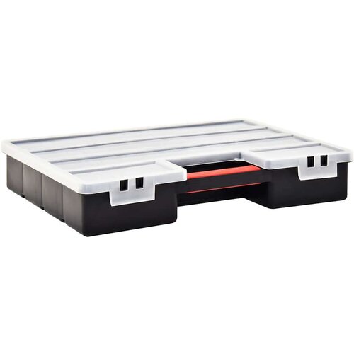 VidaXL Kutije za asortiman 2 kom s podesivim pregradama 460x325x80 mm Slike