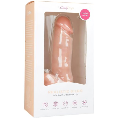 EasyToys - Dildo Collection realističan dildo - 17,5 cm, kožni Slike