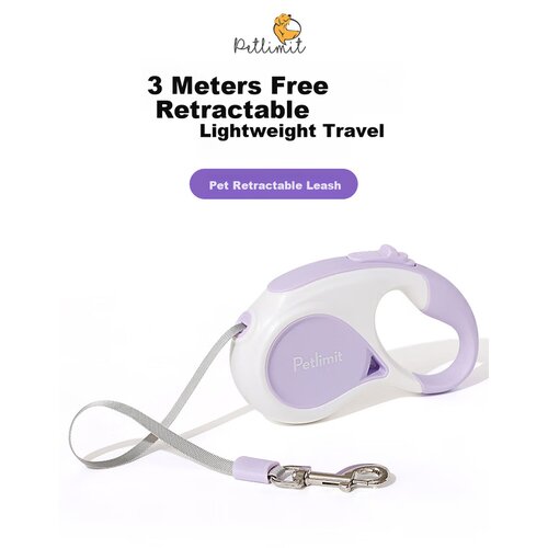  Petlimit Povodac za pse, 3 m, Ljubičasti Slike