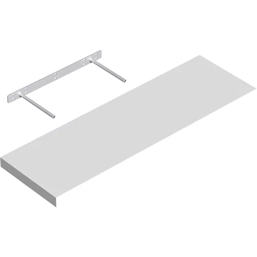 REGALUX zidna polica XL4 (23,5 x 80 x 3,8 cm, bijele boje, opteretivost: 12 kg)