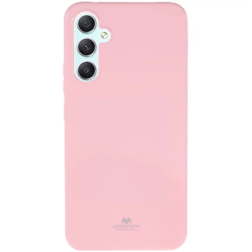 Goospery Jelly tanek silikonski ovitek za Samsung Galaxy A34 - roza
