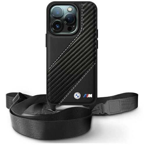 BMW OVITEK M EDITION CARBON STRIPE & STRAP ZA IPHONE 16 PRO MAX ČRN, (21897146) Cene