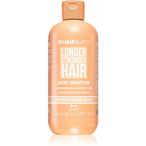 Hairburst Longer Stronger Hair Dry, Damaged Hair vlažilni in hranilni balzam za suhe in poškodovane lase 350 ml