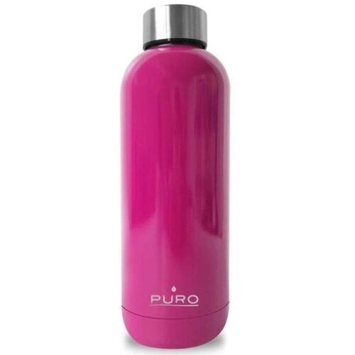 Puro Steklenica HOT&amp;amp;COLD termo, nerjaveče jeklo, 500 ml, roza sijaj Slike