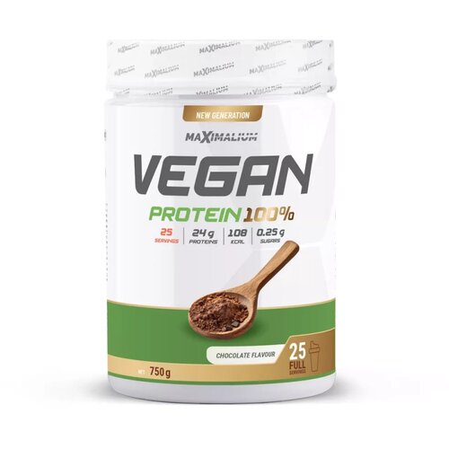 Maximalium Vegan Protein, Čokolada, 2270 g Slike