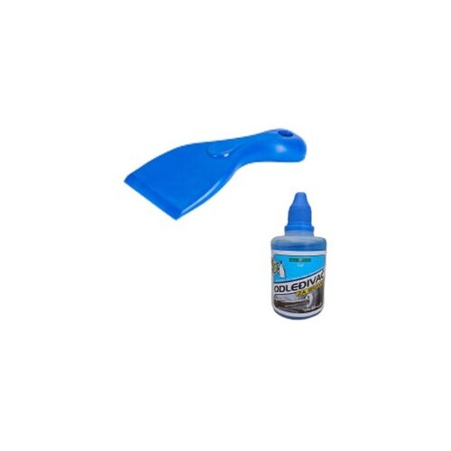  Zimski set Strugač leda + Odmrzivač bravica 50 ml Slike