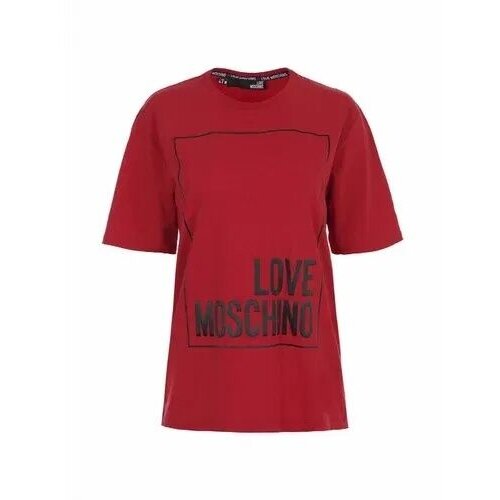 Love Moschino Ženska majica W4F8745E1951-O85, Bordo Slike