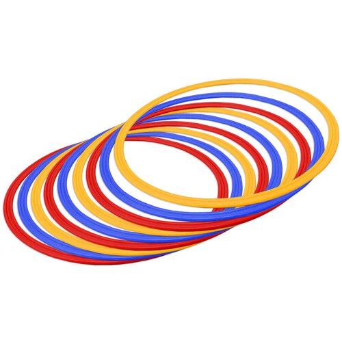 IRON SPORT Koordinacioni krugovi set od 9 kom prečnika 43cm, Krugovi za skakanje, Set od 9 kom Slike