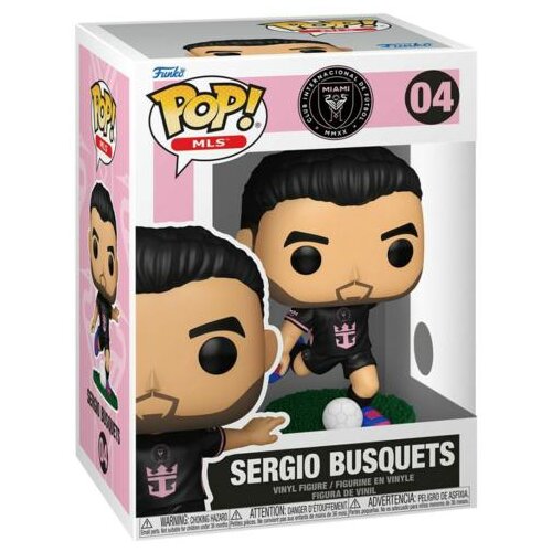 Funko POP MLS figura: Inter Miami - 04 Sergio Busquets (v gosteh) Večbarvna, (5000268420) Cene