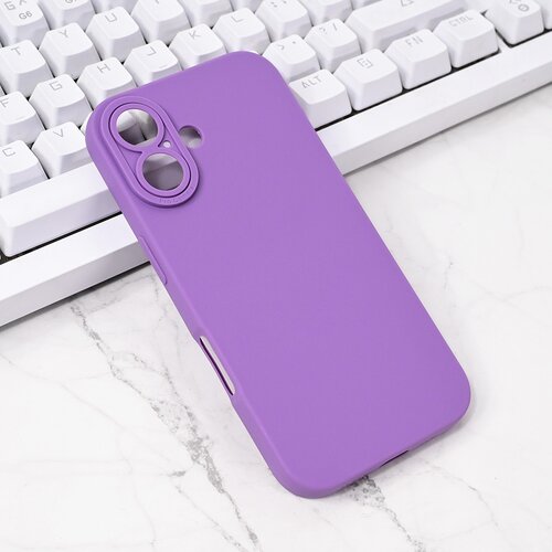 Teracell Torbica Silikon Pro Camera za iPhone 16 6.1 ljubicasta Slike