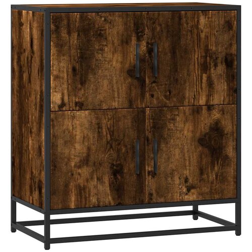 Maison Chic Komoda - Predalnik dimljeni hrast 68x35x76 cm inženirski les, (21718183) Slike