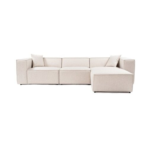 Atelier Del Sofa ugaona garnitura Lora (L1 O1 1R POUFFE ) Light Brown Slike