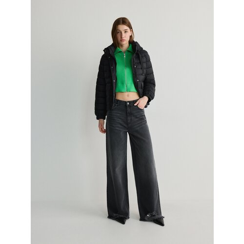 Reserved prešita jakna light padded - črna Cene