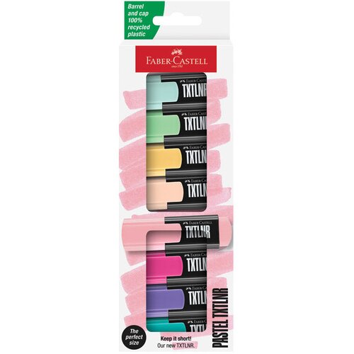 Faber-Castell signir 1-5 mm mini txtlnr pastel kart.kutija 154218/8BOJE blister Cene